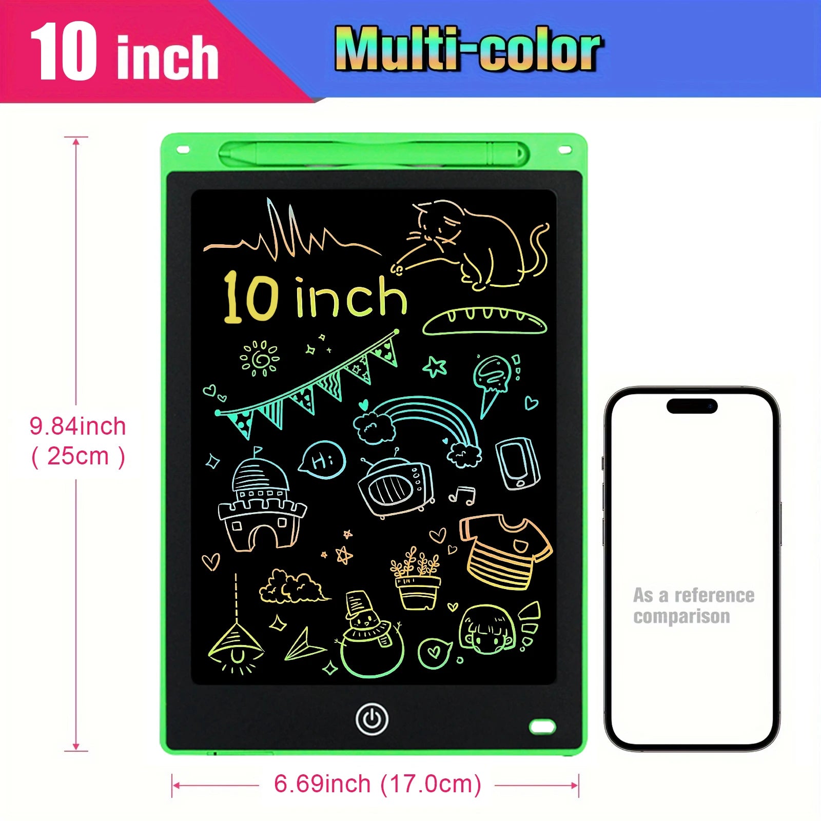 LCD Drawing Tablet for Kids - 8.5"/10"/12" Montessori Educational Toy