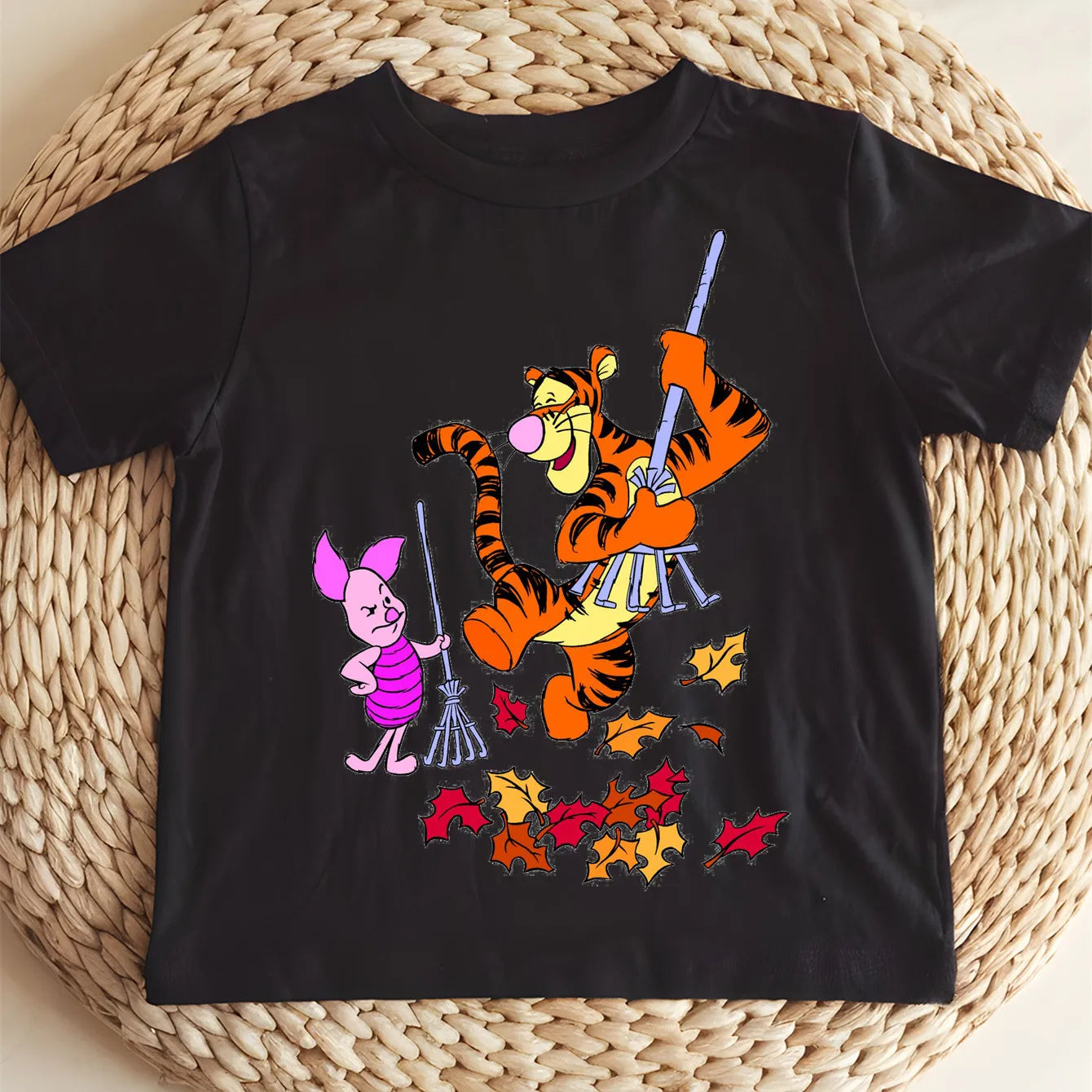 Piglet Winnie the Pooh Print T-shirt