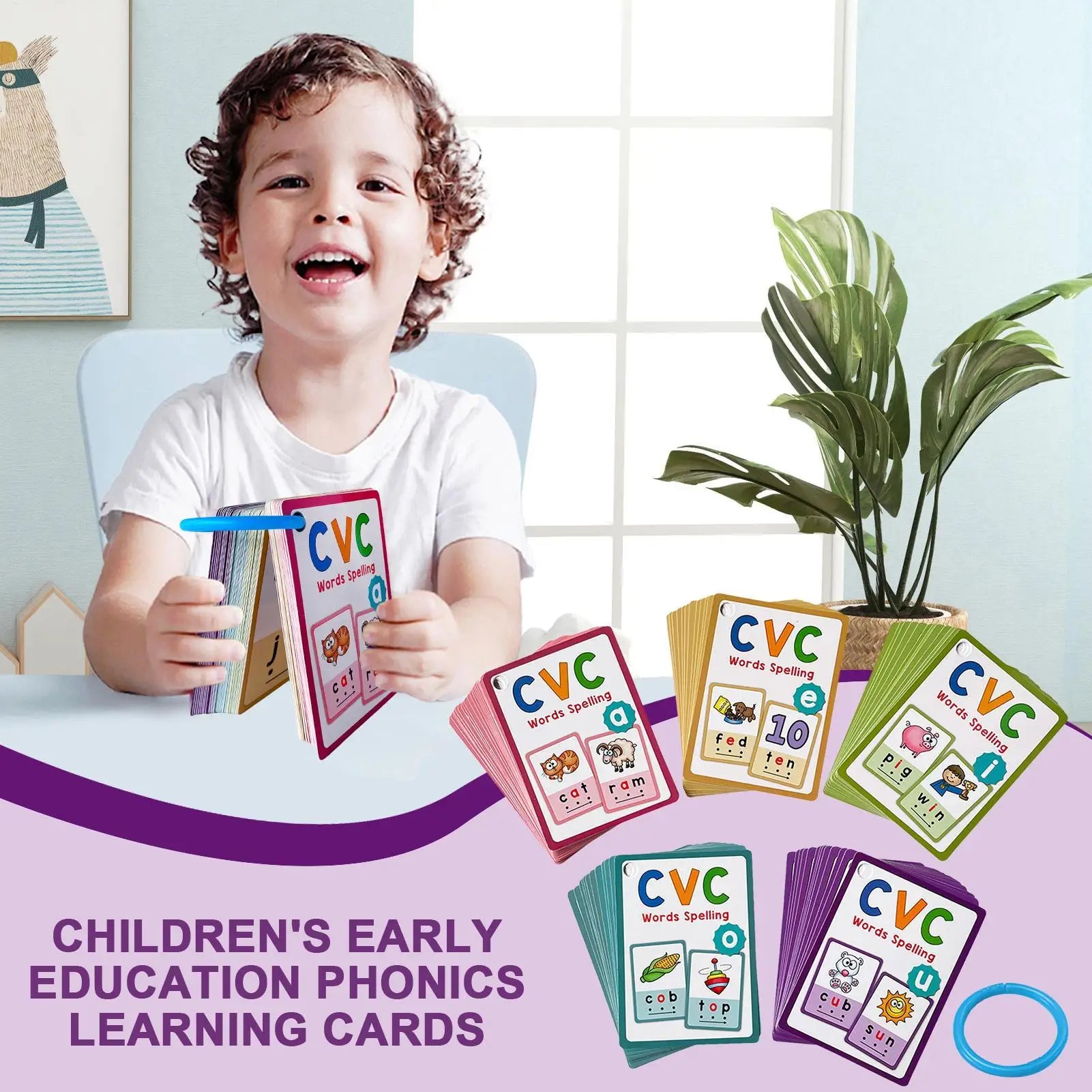 Kindergarten Flash Cards 70 Pieces