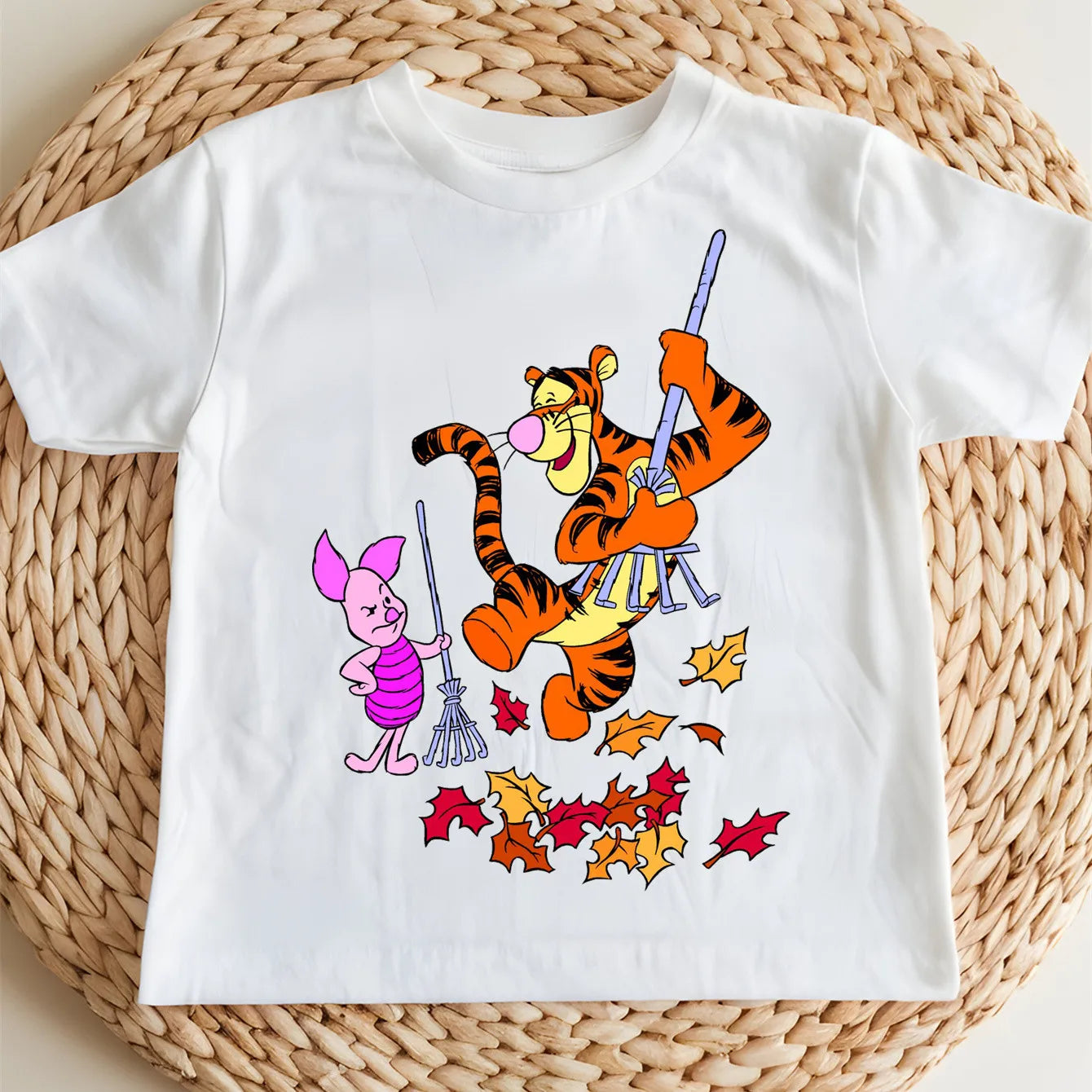 Piglet Winnie the Pooh Print T-shirt