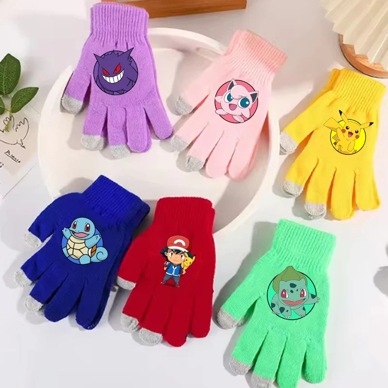Pokemon Knitted Gloves