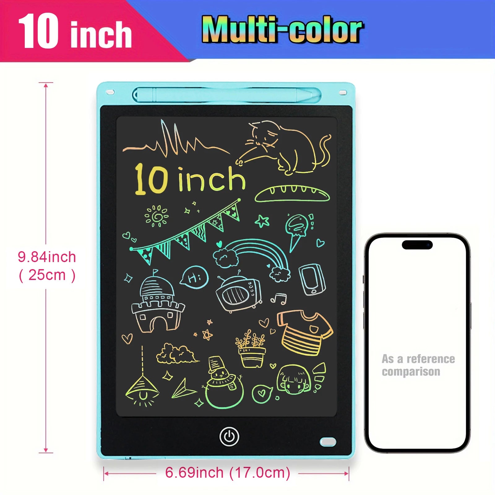 LCD Drawing Tablet for Kids - 8.5"/10"/12" Montessori Educational Toy