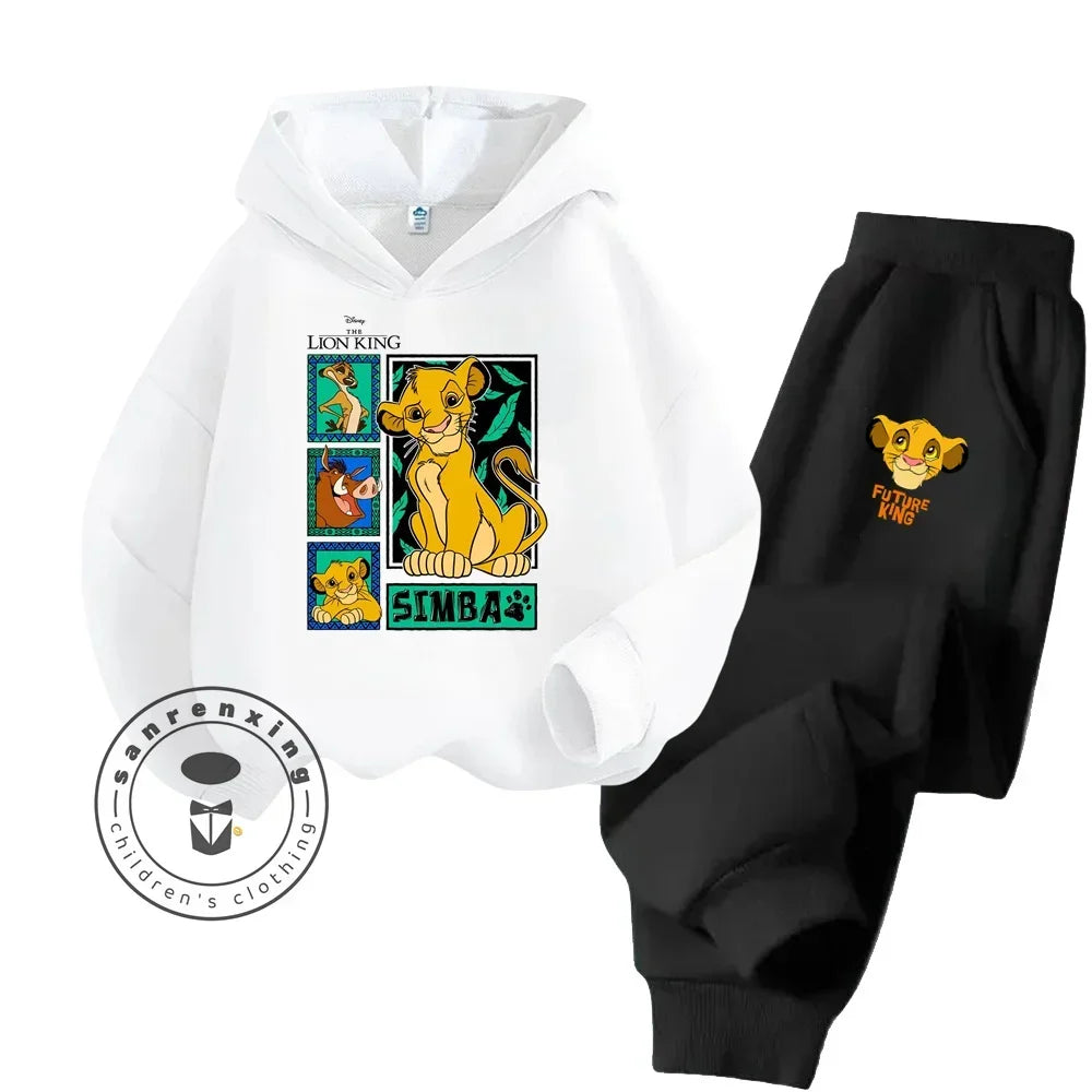 Lion King Hoodie + Pants 2-piece Set