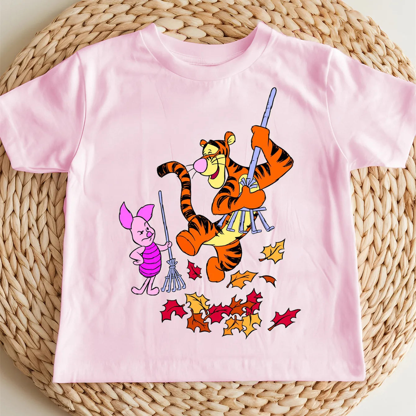 Piglet Winnie the Pooh Print T-shirt