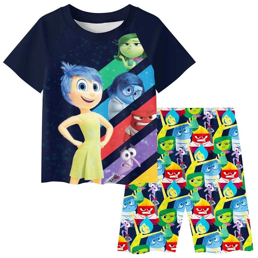 Kids Inside-Out 2 Pajama Set - Character Sleepwear for Boys & Girls
