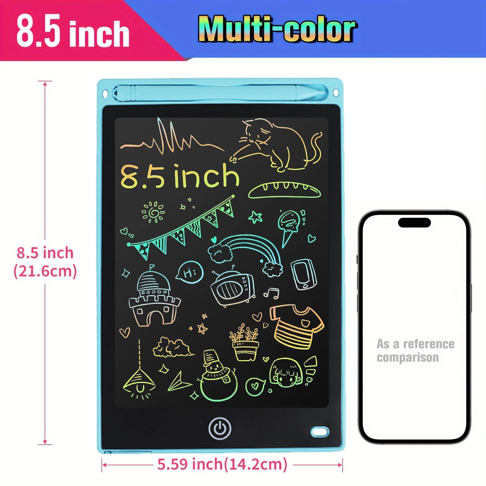 LCD Drawing Tablet for Kids - 8.5"/10"/12" Montessori Educational Toy