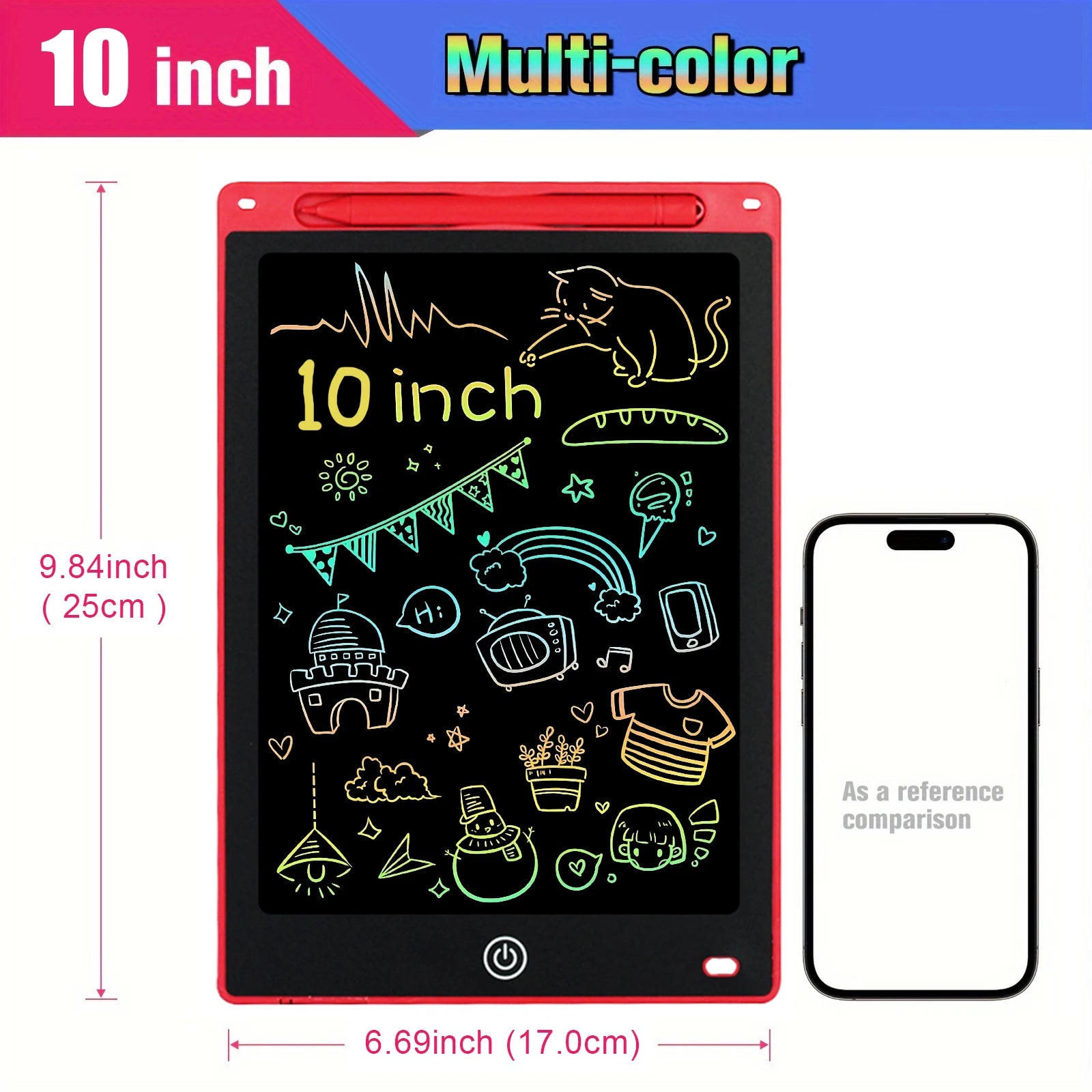 LCD Drawing Tablet for Kids - 8.5"/10"/12" Montessori Educational Toy