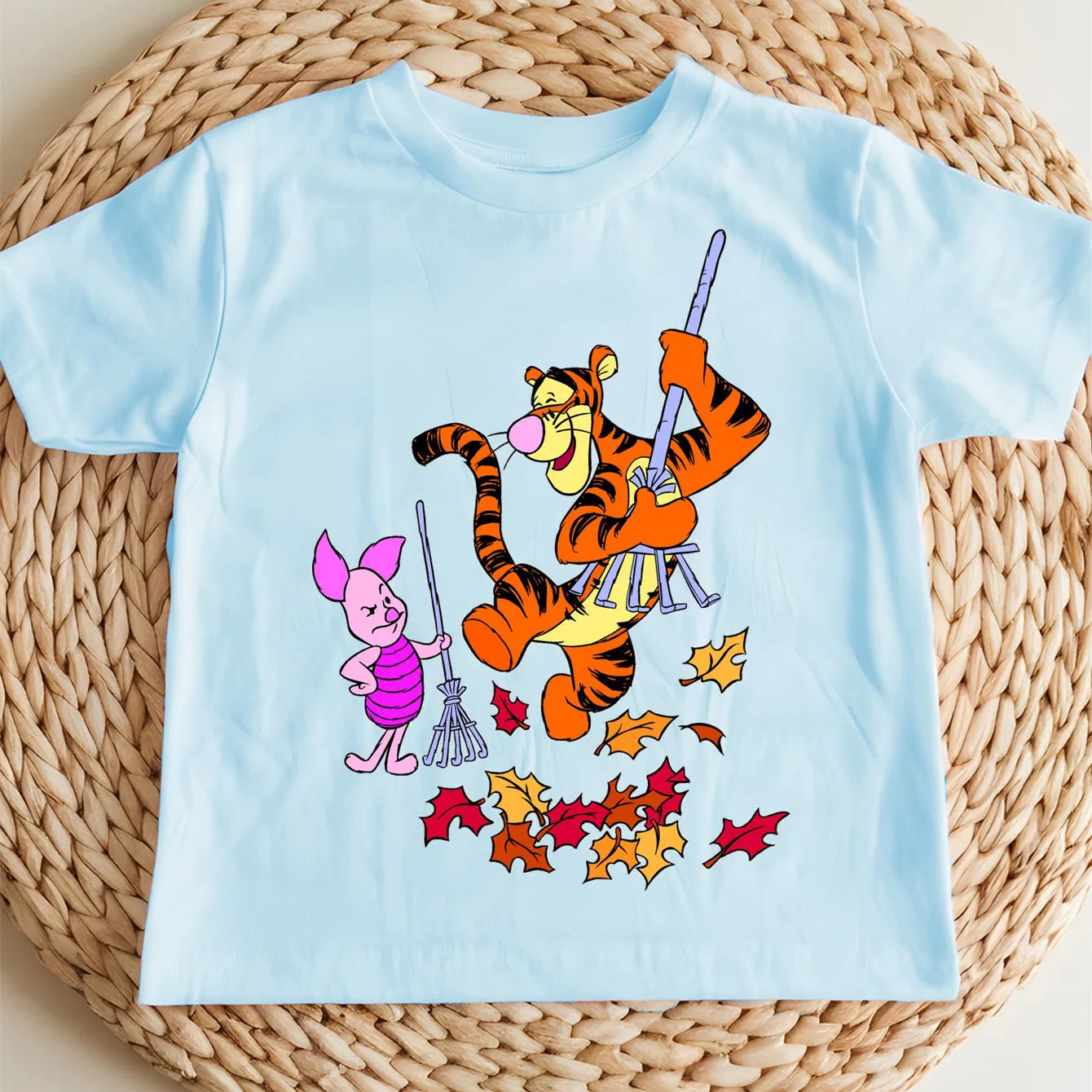 Piglet Winnie the Pooh Print T-shirt