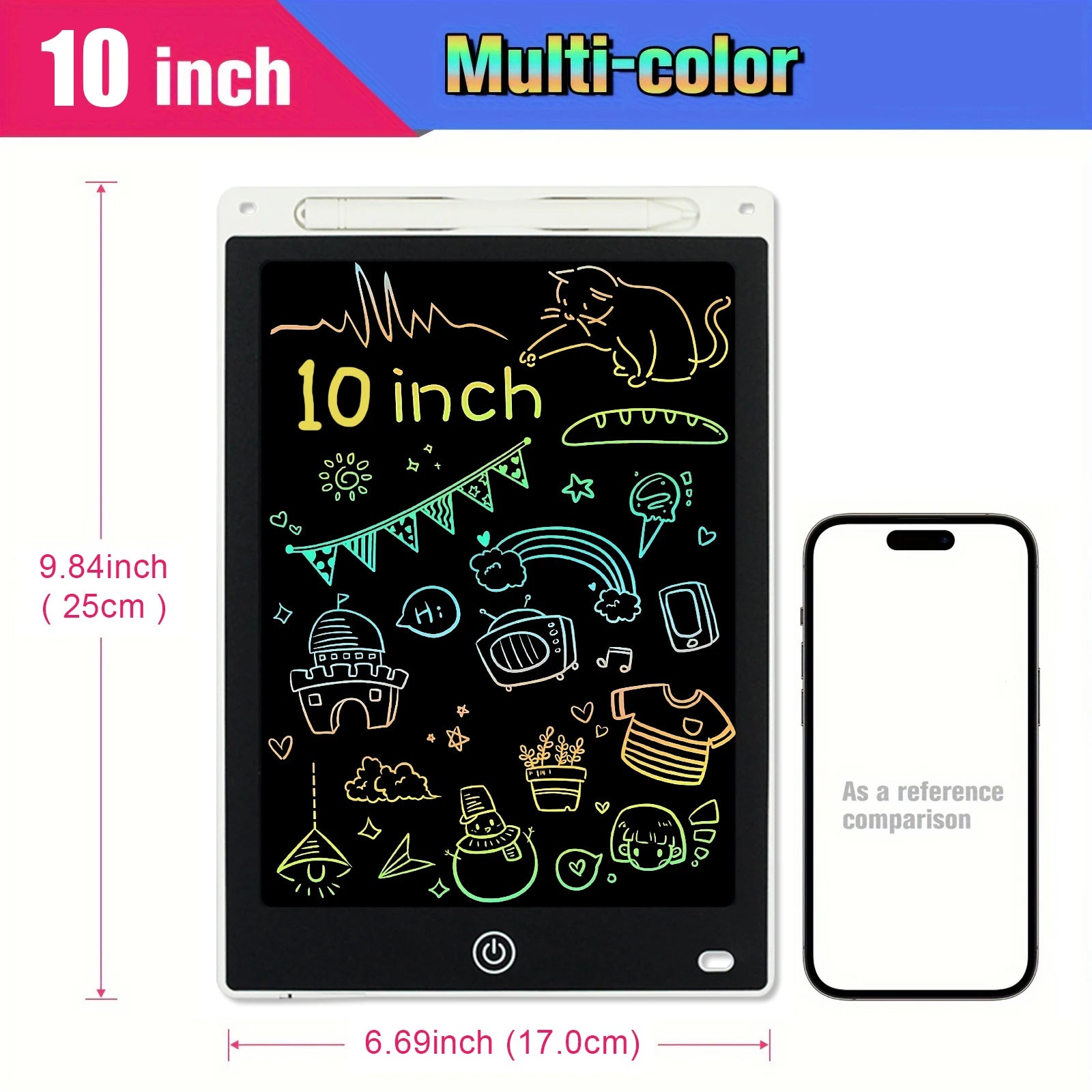 LCD Drawing Tablet for Kids - 8.5"/10"/12" Montessori Educational Toy