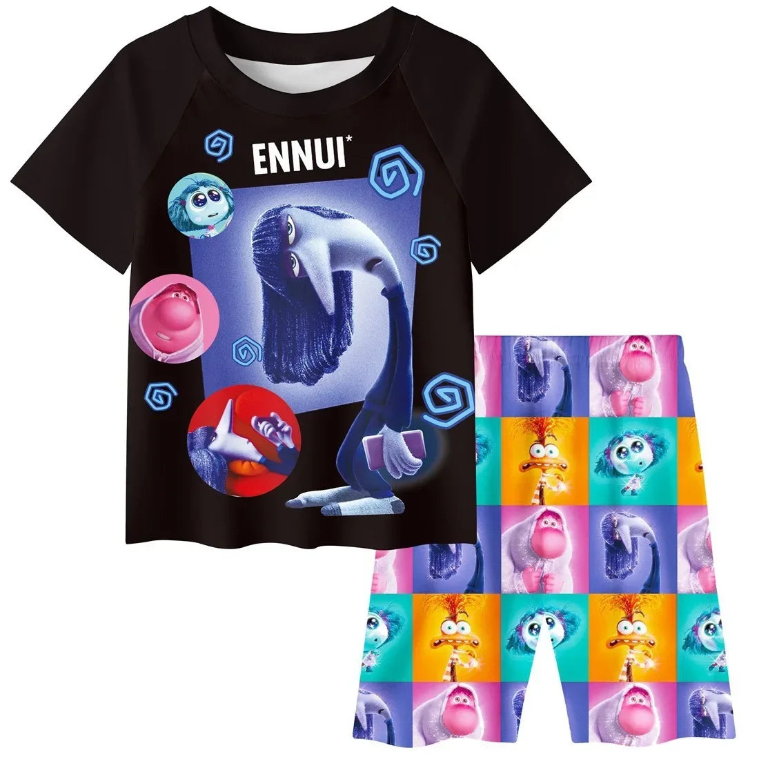 Kids Inside-Out 2 Pajama Set - Character Sleepwear for Boys & Girls