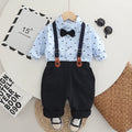 Boys 2-Piece Outfit Set - Long Sleeve Shirt & Pants