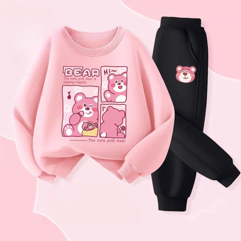 Printed T-shirt + Pants 2 Pieces Set